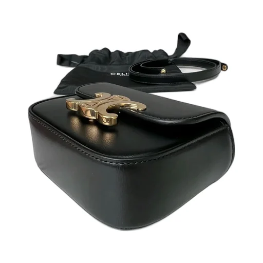 Mini Claude In Shiny Calfskin