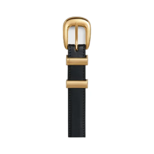 Small 18Mm Western Belt In Taurillon Leather