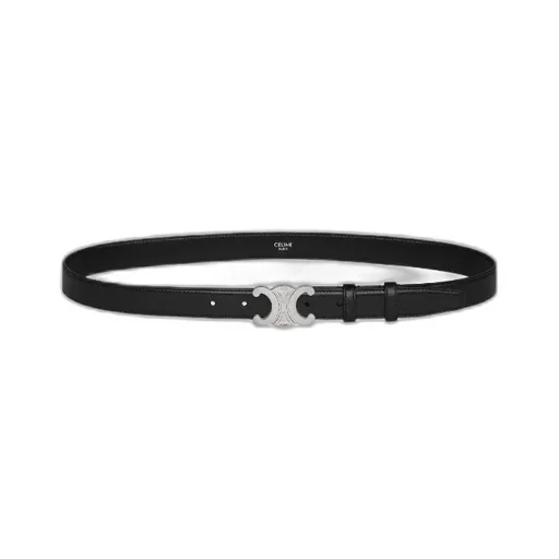 Medium 25Mm Triomphe Belt In Taurillon Leather