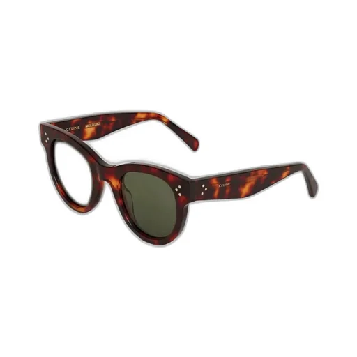 Cat Eye S003 Sunglasses In Acetate With Mineral Glass Lenses