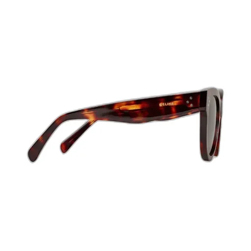Cat Eye S003 Sunglasses In Acetate With Mineral Glass Lenses