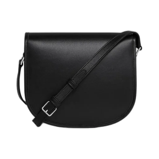 Medium Besace Triomphe In Supple Natural Calfskin