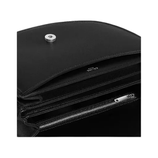 Medium Besace Triomphe In Supple Natural Calfskin