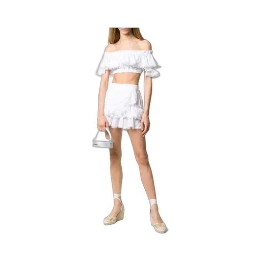 Cata Off-Shoulder Crop Top