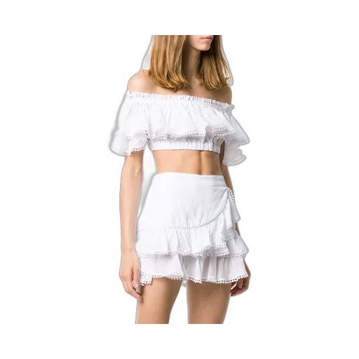 Cata Off-Shoulder Crop Top