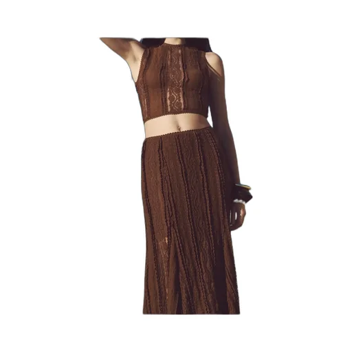Mesh Sleeveless Top