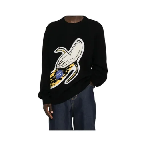Intarsia-Knit Sweater