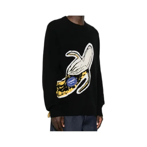 Intarsia-Knit Sweater