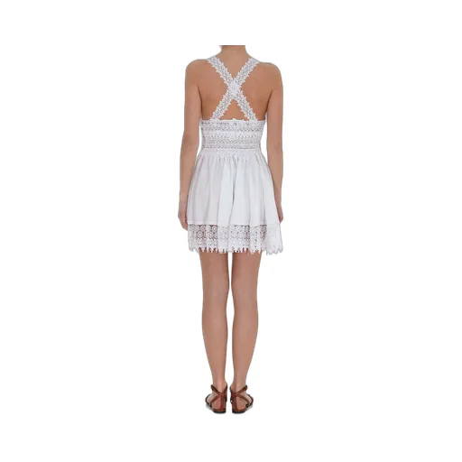 Marilyn Dress With Lace Straps