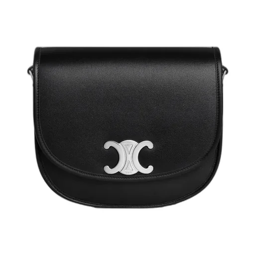 Medium Besace Triomphe In Supple Natural Calfskin