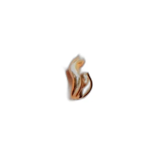 Small Wave Loop Earring