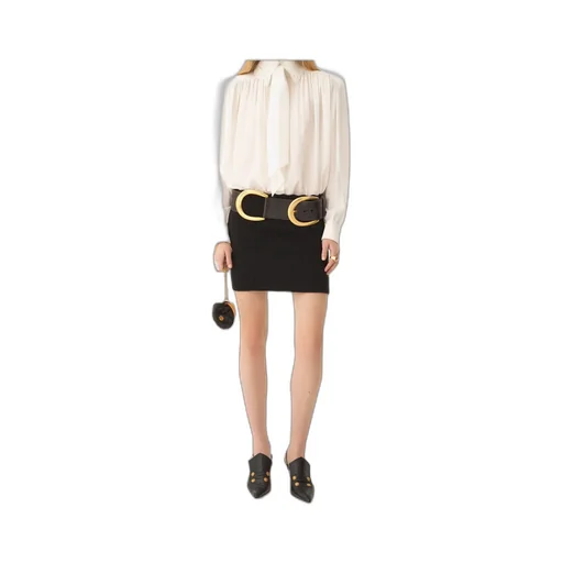 Lace Collared Long-Sleeve Shirt