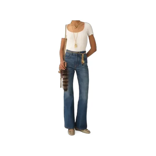 Scoop-Neck Ribbed-Knit Top