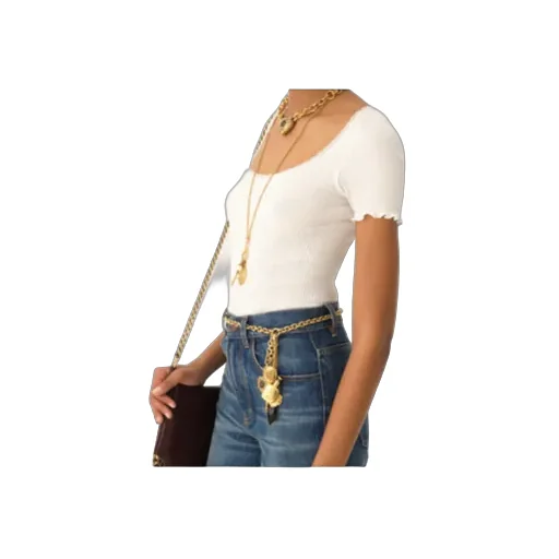 Scoop-Neck Ribbed-Knit Top