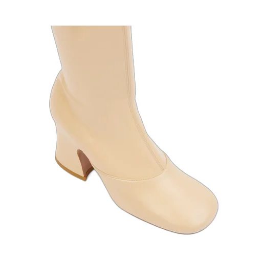 Knee-High Block-Heel Boots