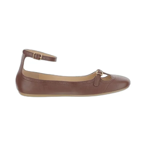 Ankle Strap Ballet Flats