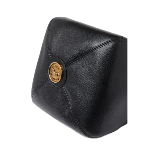Balloon Small Grained Leather Bag