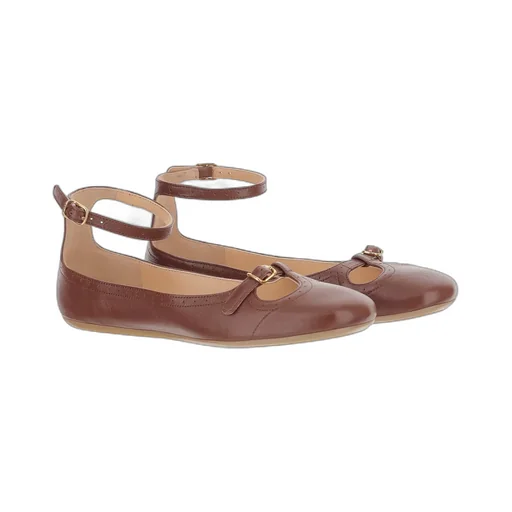 Ankle Strap Ballet Flats