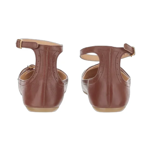Ankle Strap Ballet Flats