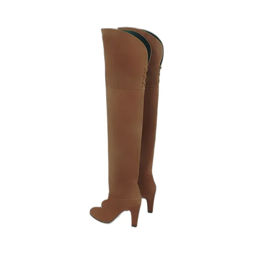 90Mm Suede Boots