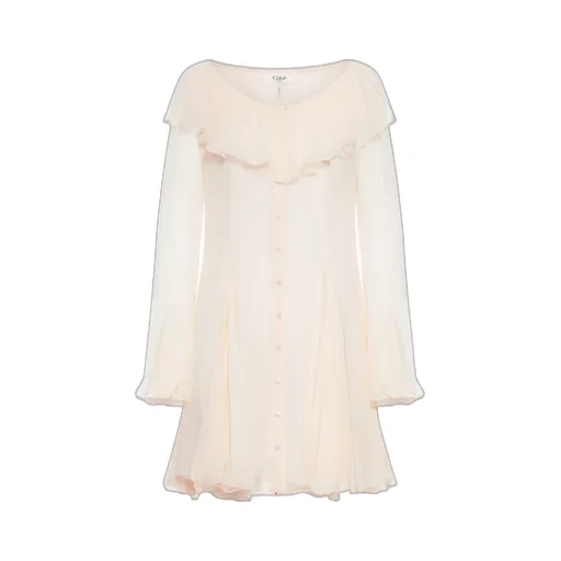 Ruffled Mini Dress