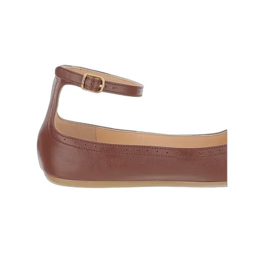 Ankle Strap Ballet Flats