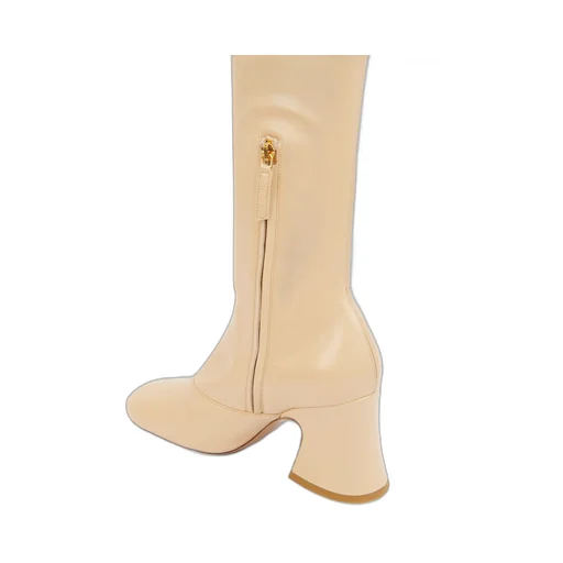 Knee-High Block-Heel Boots
