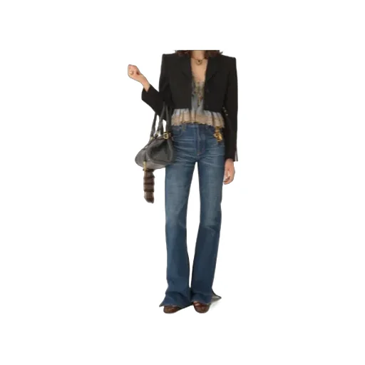 Cropped Spencer Jacket In Wool CrÊPe
