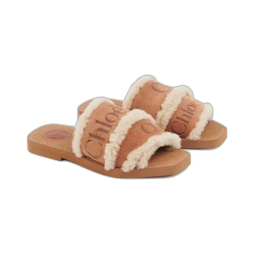 Woody Shearling Sandals