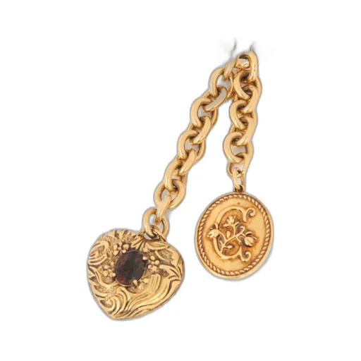 Heart-Charm Chain Belt
