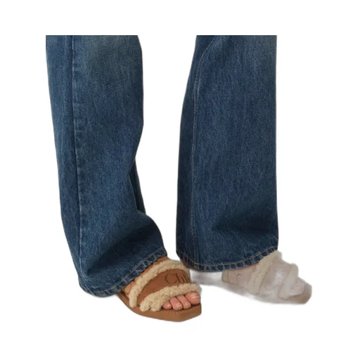 Woody Shearling Sandals