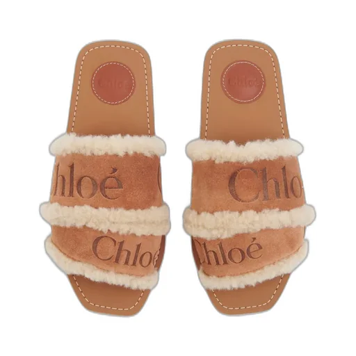 Woody Shearling Sandals