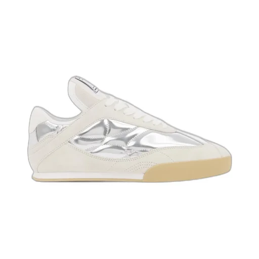 Kick Metallic-Panelled Sneakers