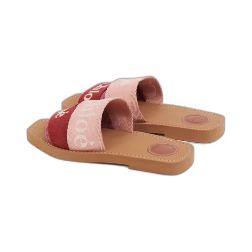 Woody Logo Detailed Sandals