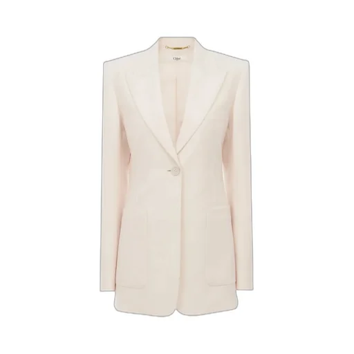 Single-Breasted Tailored Jacket