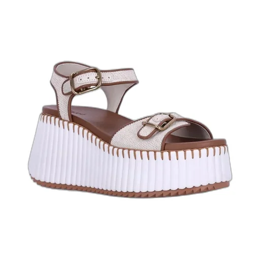 Round Toe Platform Sandals