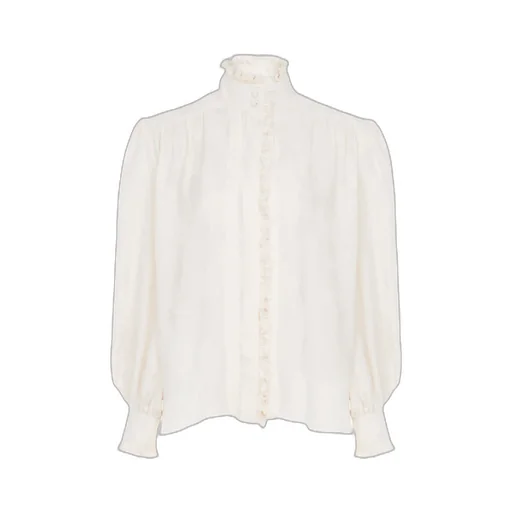 Oversized Ruffled Blouse