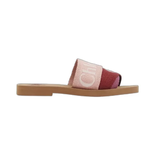 Woody Logo Detailed Sandals