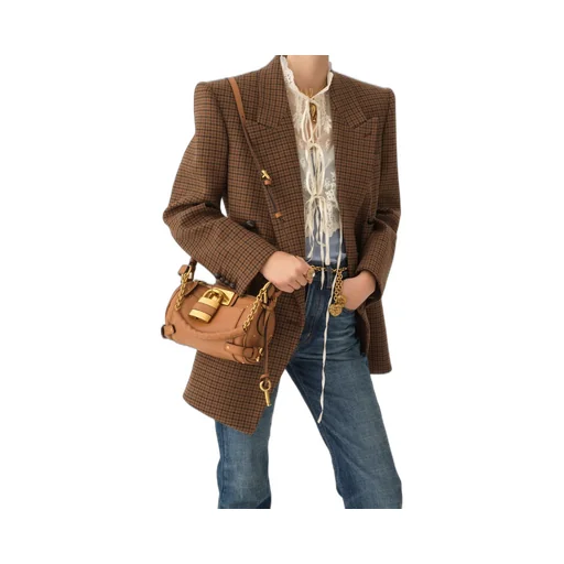 Paddington Padlock Detailed Small Shoulder Bag
