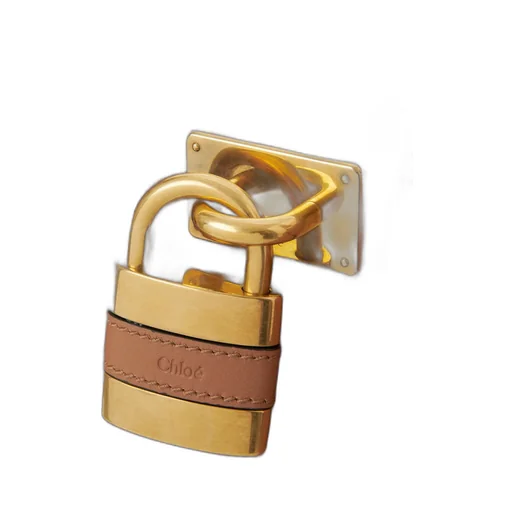 Paddington Padlock Detailed Small Shoulder Bag