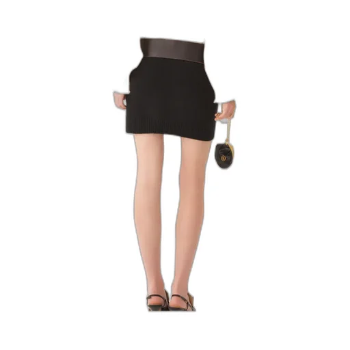 Knitted Mini Skirt