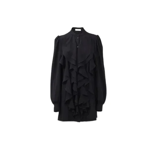 Ruffle-Detail Blouse