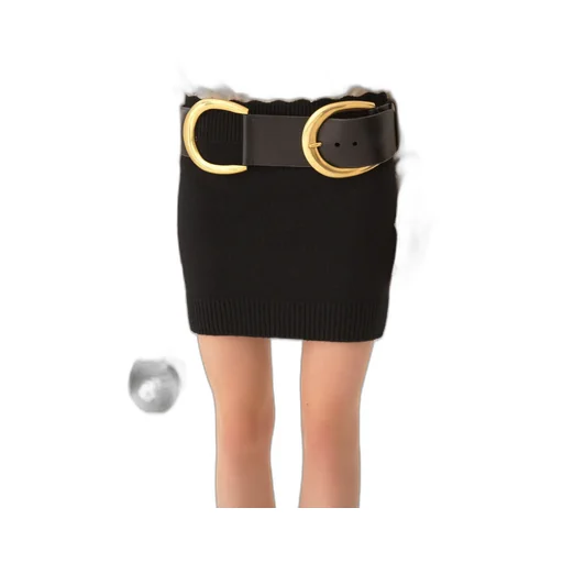 Knitted Mini Skirt
