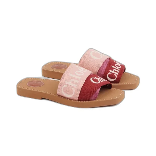 Woody Logo Detailed Sandals