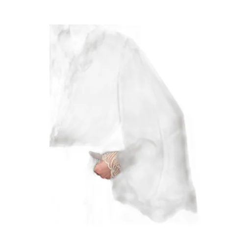 Lace-Trim Fluid Blouse