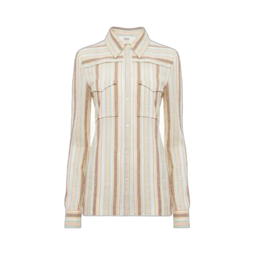 Striped Long-Sleeved Shirt