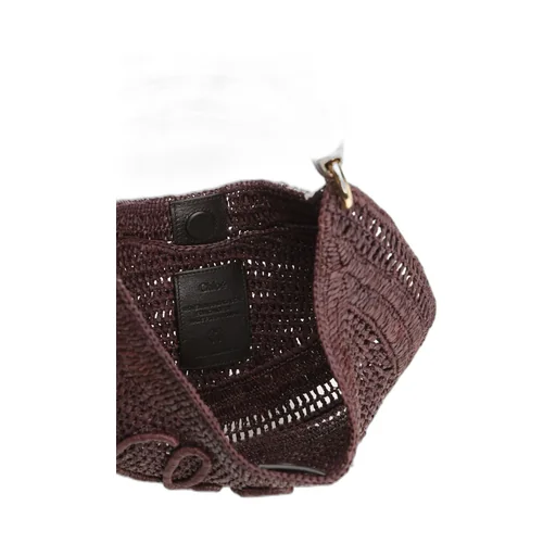 Summer Banana Woven Top Handle Bag