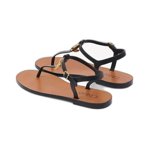 Charms Buckled Ankle Strap Sandals