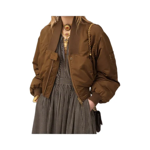 Zip-Up Bomber Jacket