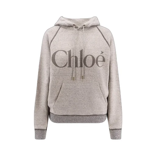 Logo Printed Drawstring Hoodie